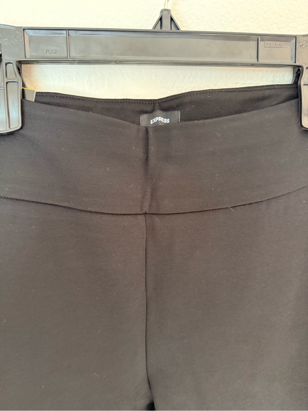 Express Black High-Rise Ponte Pant